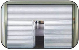 供应带疏散门防火卷帘